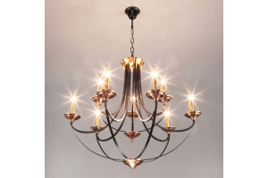 Подвесная люстра Eurosvet Lazzaro 60098/9 черный - 2