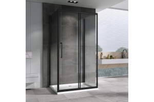 Душевой уголок Abber Schwarzer Diamant 130х70 черный (AG30130BH-S70B) - 2