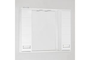 Зеркало-шкаф Style Line Ирис 100/С белый - 2