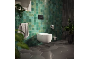 Система инсталляции для унитазов Berges Wasserhaus Novum с кнопкой смыва, черная 040225 - 2