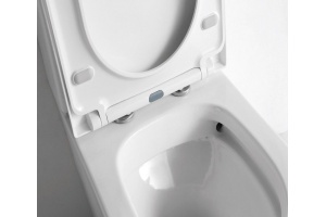 Унитаз-компакт Ceramalux белый (NS-2178) - 3