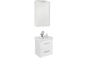 Тумба для комплекта Vod-Ok Мона 50 с ящиками, белая - 2