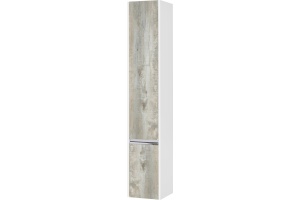 Шкаф-пенал Aquaton Капри 30 L белый-светлое дерево