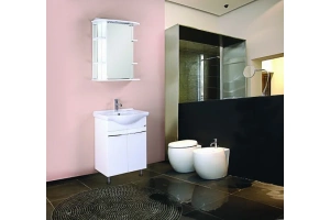 Зеркало-шкаф Onika Глория 60 R с подсветкой, белый (206008) - 2