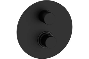 Термостат Paffoni Light LIQ019NO С ВНУТРЕННЕЙ ЧАСТЬЮ, для ванны с душем