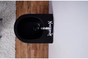 Биде подвесное Esbano Lirio черный матовый (ESVBLIRIBM) - 3