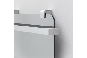 Рейлинг для полотенцесушителя Allen Brau Infinity алюминий матовый - 2