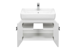 Тумба с раковиной Aquaton Оптима 67 белый - 3