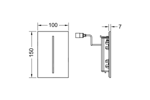 TECEfilo-Solid, 230 В, белый глянцевый - 2