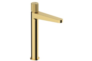 Смеситель для раковины WasserKRAFT Ems глянцевое золото