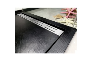 Душевой поддон с сифоном Weltwasser WW TRS  80 STONE-BL 80х80 черный (10000004378) - 2