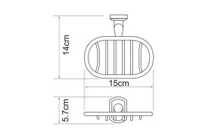 Мыльница Wasserkraft Oder K-3069 - 3