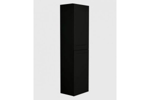 PLATINO Шкаф подвесной с двумя распашными дверцами, Черный матовый , 400x300x1500, AM-Platino-1500-2A-SO-NM
