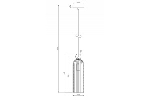 Подвесной светильник Maytoni Antic MOD302PL-01W - 3