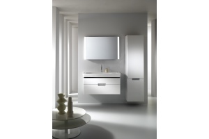 Тумба с раковиной Jacob Delafon Reve 120 белая, 2 ящика - 2