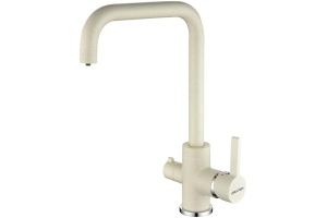 Смеситель Paulmark Logas для кухонной мойки, белый Lo213021-331