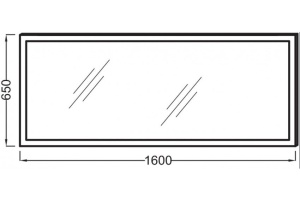 Зеркало в ванную Jacob Delafon  (EB1447-NF) - 2