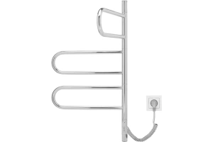 Полотенцесушитель электрический Vincea 44х80 хром - 3