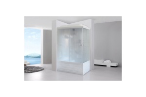 Душевая кабина Royal Bath BP 120х80 L профиль хром стекло матовое - 2