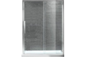 Душевая дверь Cezares Lux soft 152 см (LUX-SOFT-W-BF-1-150-C-Cr-IV) - 2