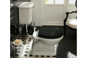 Унитаз приставной Simas Lante с крышкой, белый (LA02) - 2