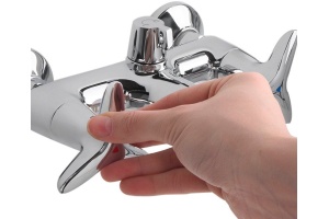 Смеситель для ванны с керамическим дивертором Copter, IDDIS, COPSB02i02WA - 3