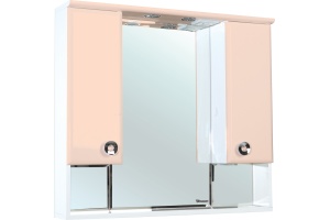 Мебель для ванной Bellezza Неаполь 90 подвесная 2 ящика бежевая - 3