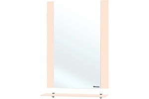Зеркало Bellezza Рокко 80 бежевое