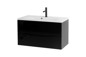 Комплект мебели BelBagno Marino 100 черный - 2