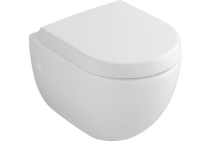 Унитаз подвесной Villeroy & Boch Subway 6604 1001 укороченный, alpin