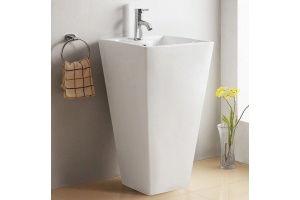 Раковина напольная CeramaLux Серия N 47.5 см белый (NB145) - 2