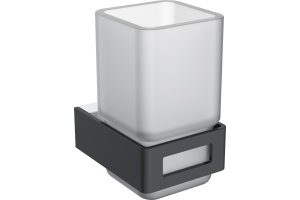 Набор Boheme Q Дозатор Q 10957-CR-B + Стакан Q 10944-CR-B - 3