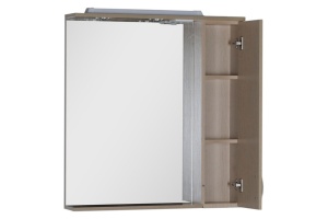 Зеркало-шкаф Aquanet Донна 80 светлый дуб - 3