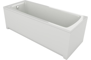 Акриловая ванна Акватек Либра New 170x70 слив слева, с фронтальным экраном - 2