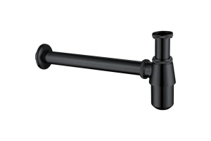 Сифон для раковины Abber черный, матовый (AF0032B)