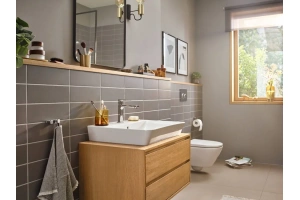 Смеситель для раковины Hansgrohe Rebris E с донным клапаном хром - 3