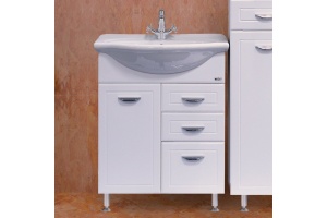 Мебель для ванной Misty Дрея 65 2 ящика, с бельевой корзиной - 3