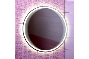 Зеркало Бриклаер Эстель-4 70 с подсветкой, сенсор на корпусе