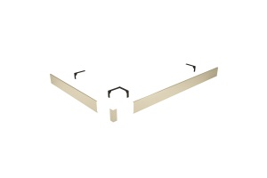 Экран для поддона RGW Acryl N/ST-21 Be 80x120 бежевый