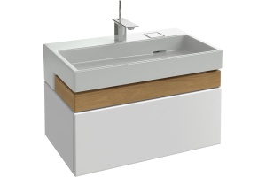 Мебель для ванной Jacob Delafon Terrace 80 белый лак - 3