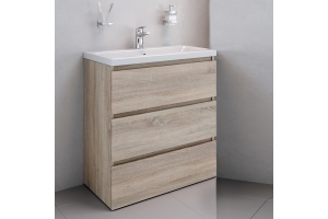 Тумба для комплекта Am.Pm Gem S 75 светлый дуб - 2