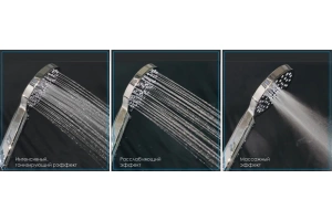 Душевая кабина Royal Bath 90x90 профиль белый стекло матовое - 3