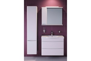 Шкаф-пенал AM.PM Like 35 R подвесной, белый глянец - 2