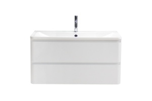 Тумба с раковиной BelBagno Albano 100 белый