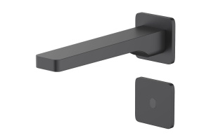 Смеситель для раковины встраиваемый Timo Torne черный матовый