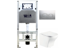 Комплект Weltwasser AMBERG 506 ST + ODENBACH 004 GL-WT + AMBERG RD-CR (10000006916)