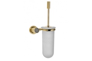Ершик для унитаза настенный Boheme Royal Cristal золото