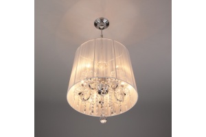 Подвесной светильник Eurosvet Allata 2045/5 хром/белый - 2