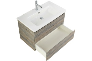 Тумба с раковиной BelBagno Albano 80 светлое дерево не - 3