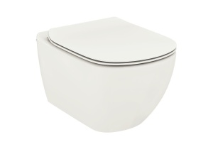Унитаз подвесной Ideal Standard Tesi aquablade с крышкой, белый (T0079V1)